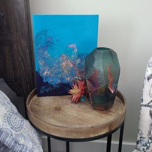 Cyan Design Roca Verde Vase, 11 Inches Tall